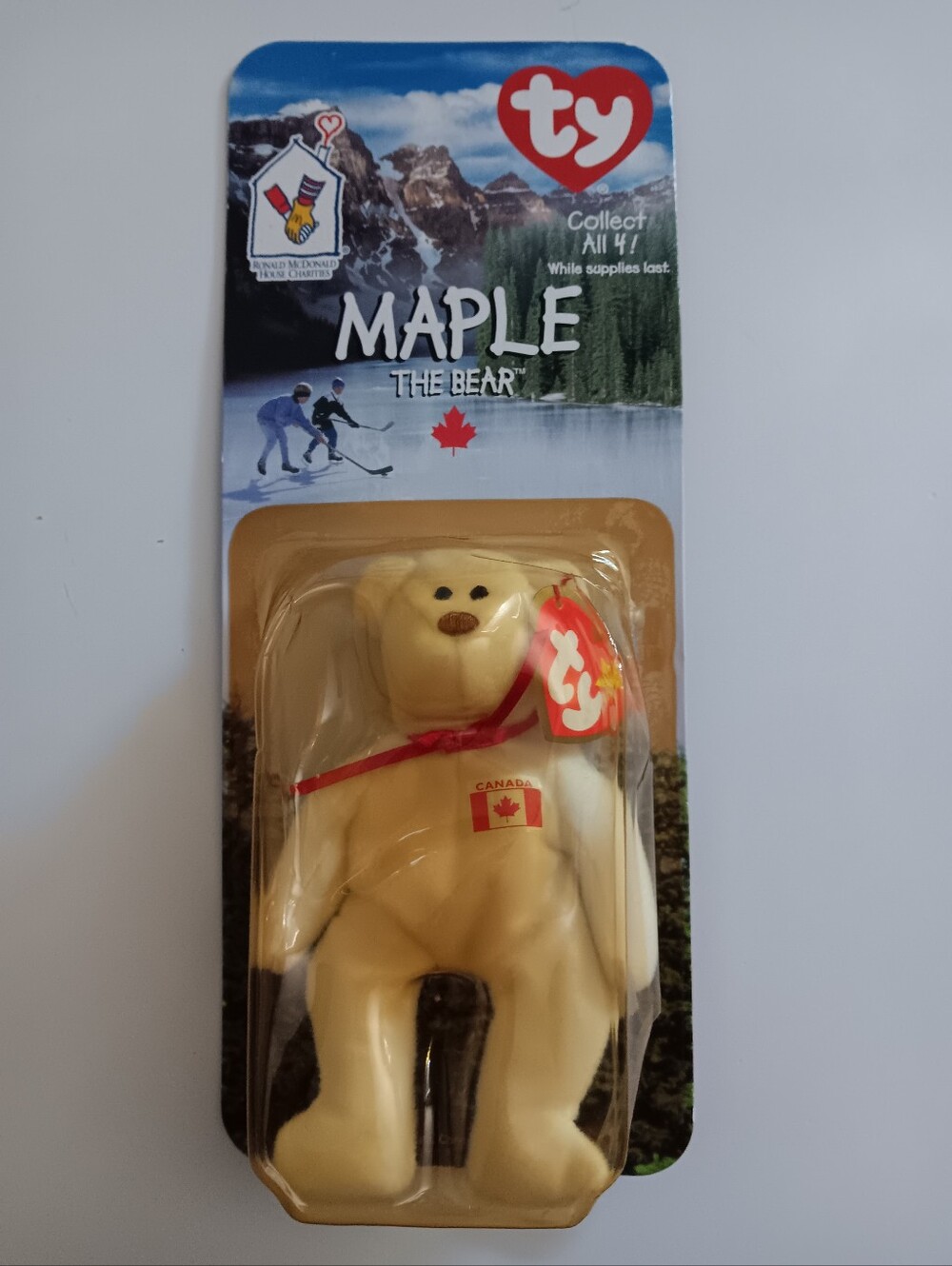 Ty Beanie Baby Maple the Bear
